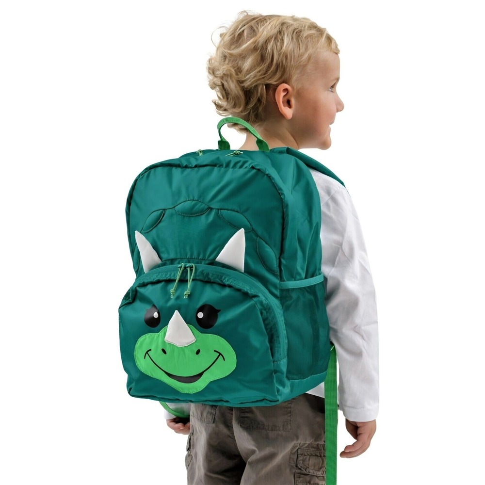 Firefly Outdoor Gear Chip the Dinosaur Kids Backpack Green Triceratops